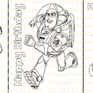 Toy Story Birthday Coloring Page Printable Toy Story Party Supplies Party Printables Coloring Sheet Jessie Woody Fun Idea Theme Digital PDF