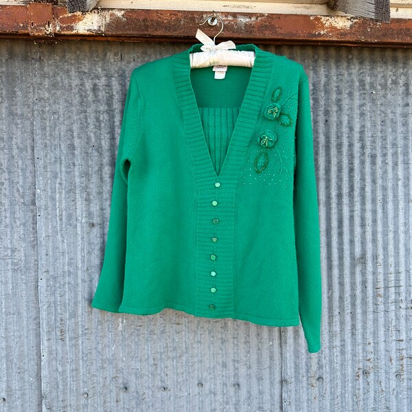 Daniella Sweater Kelly Green main image 0
