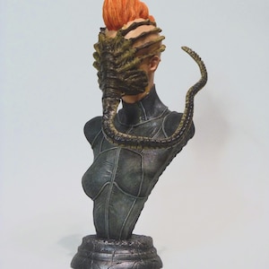 Facehugger ,Alien Romulus inspired, sci-fi props ,figurine, sculpture fanart