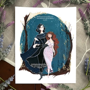 Hades and Persephone Print ~unframed~