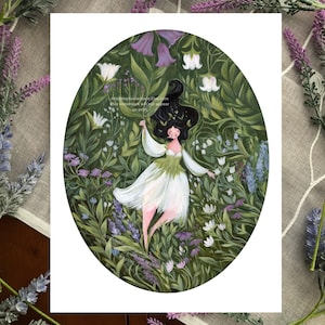 PRINT Flower Fairy Art Print