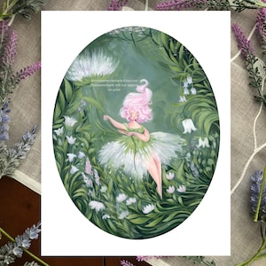 PRINT Flower Fairy Art Print~Unframed