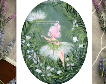 PRINT Flower Fairy Art Print~Unframed