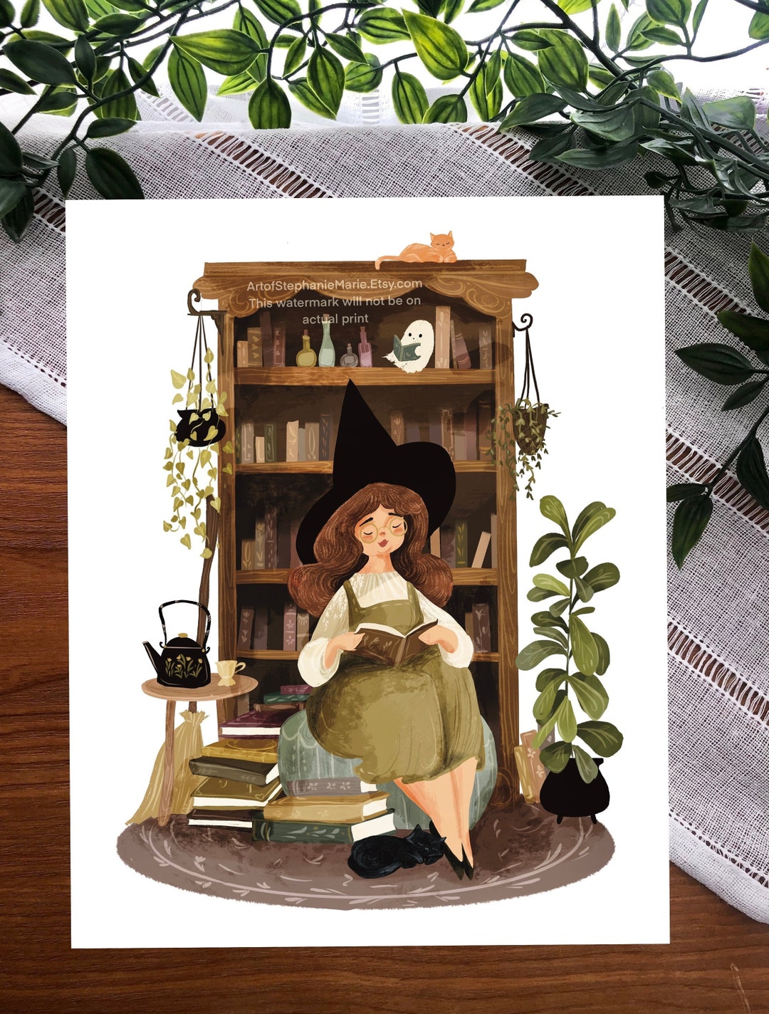 Witches Room Illustration Art Print - Etsy
