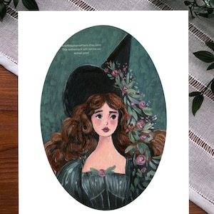PRINT Portrait of a Witch Art Print