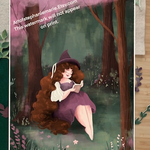 The Fabled Forest Illustration Art Print
