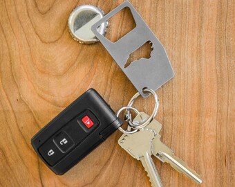 homeland, the: north carolina keychain bottle opener