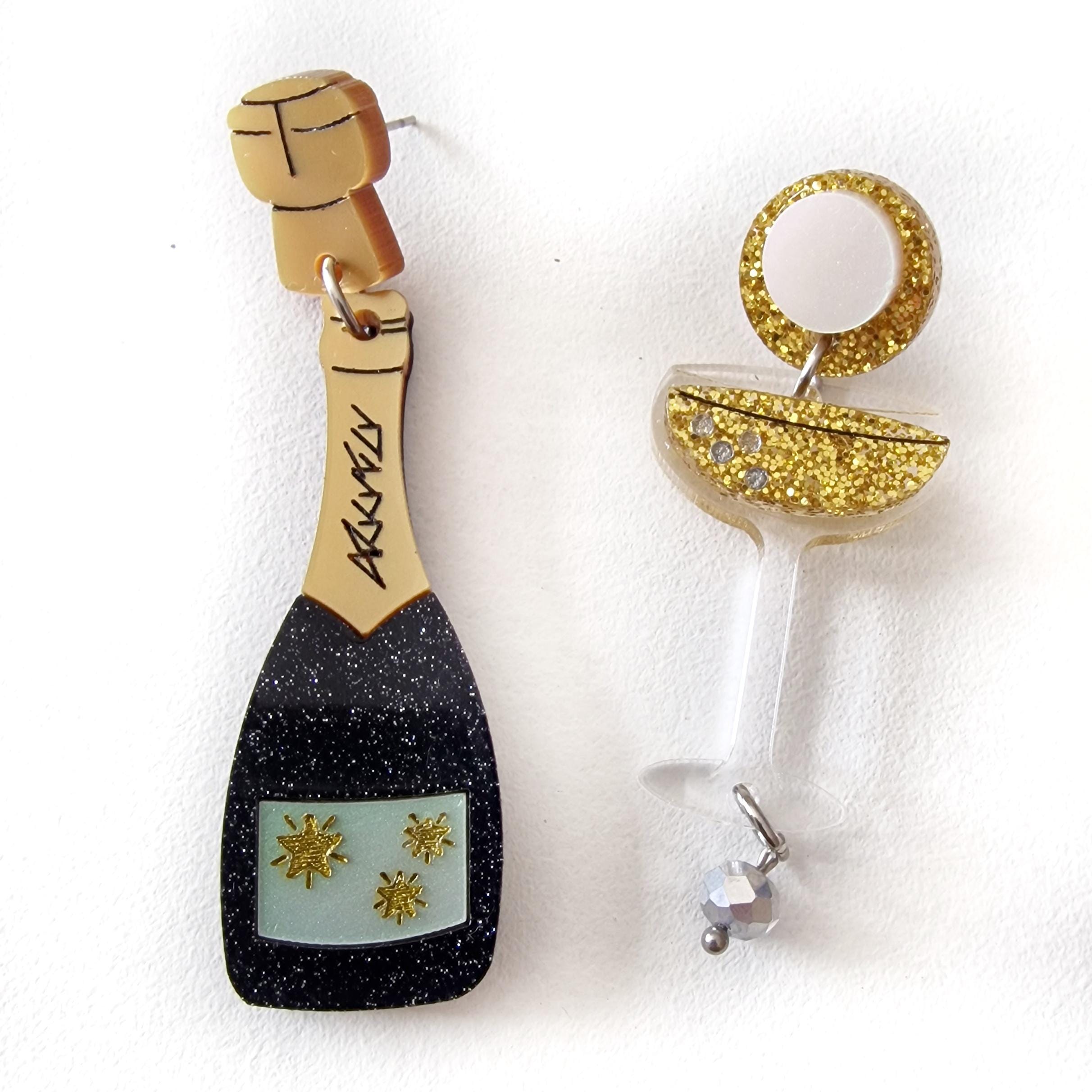 Orecchini Strass Neri - Gioielli - Orecchini - Di Tres Creazioni | Su - Foto 10