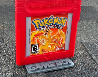 Verwunschener Gameboy Patrone Wall Art / Caked Up Red Edition