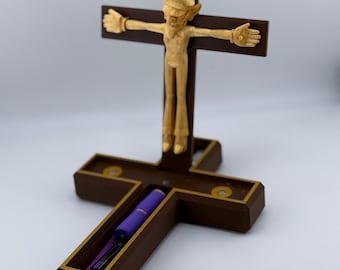 Waluigi Last Rites Crucifix (FREE SHIPPING Within the US) - Etsy
