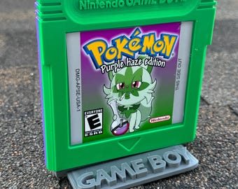 Verwunschener Gameboy Patrone Wall Art / Purple Haze Edition