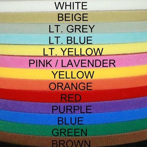 Ultra Thin Velcro Brand Double Sided Hook Loop Tape One1 Etsy