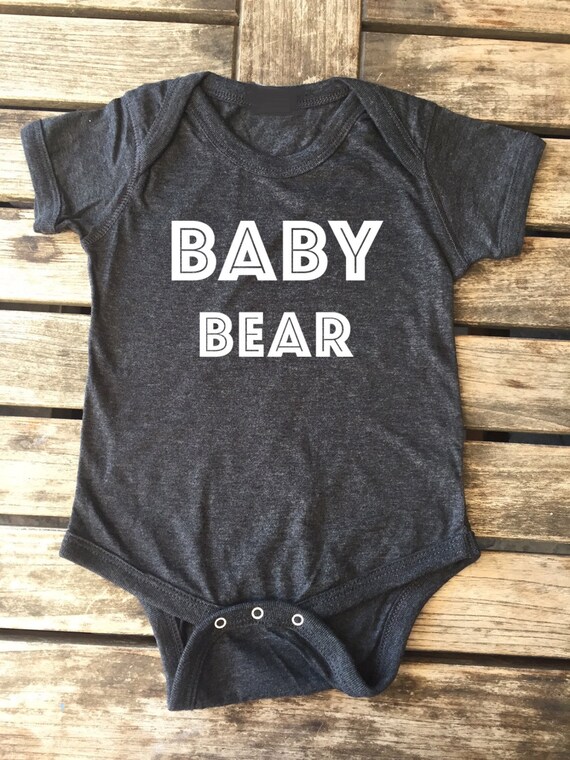 bear onesie baby