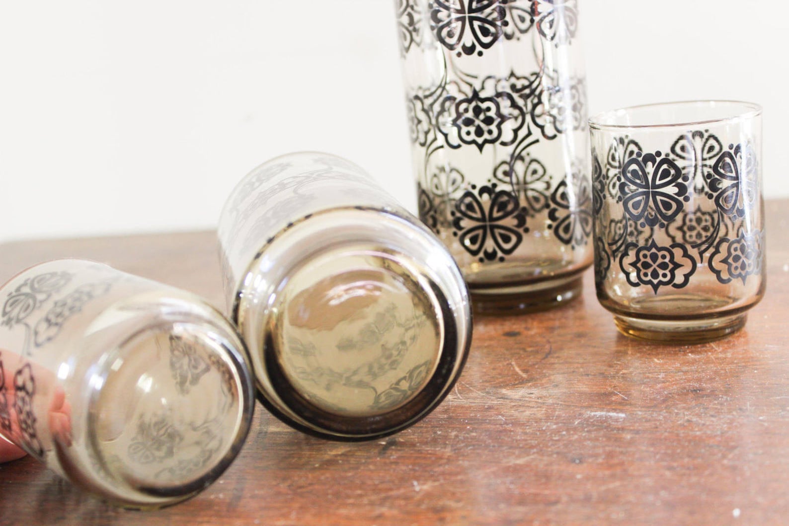 Vintage Libbey Glass Tumbler Drinking Glass and Juice Glasses - Etsy