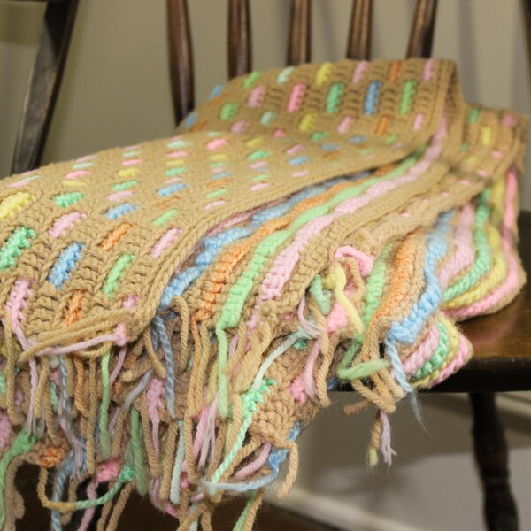 Knitted Lap Robe Etsy