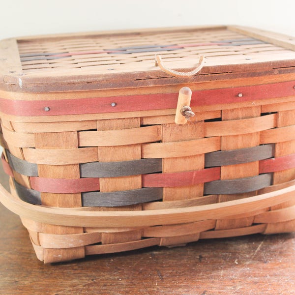 Longaberger Picnic Basket Etsy