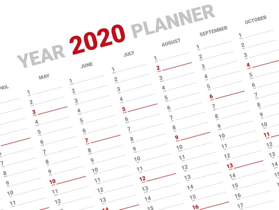 Calendar Agenda Template from i.etsystatic.com