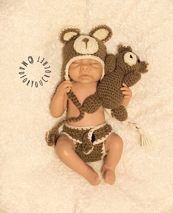 baby girl bear outfit