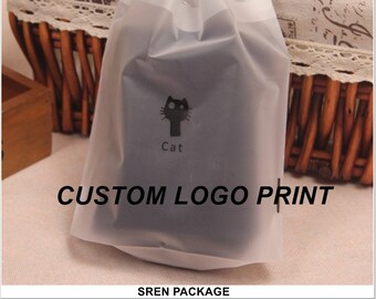 custom clear clothing bags