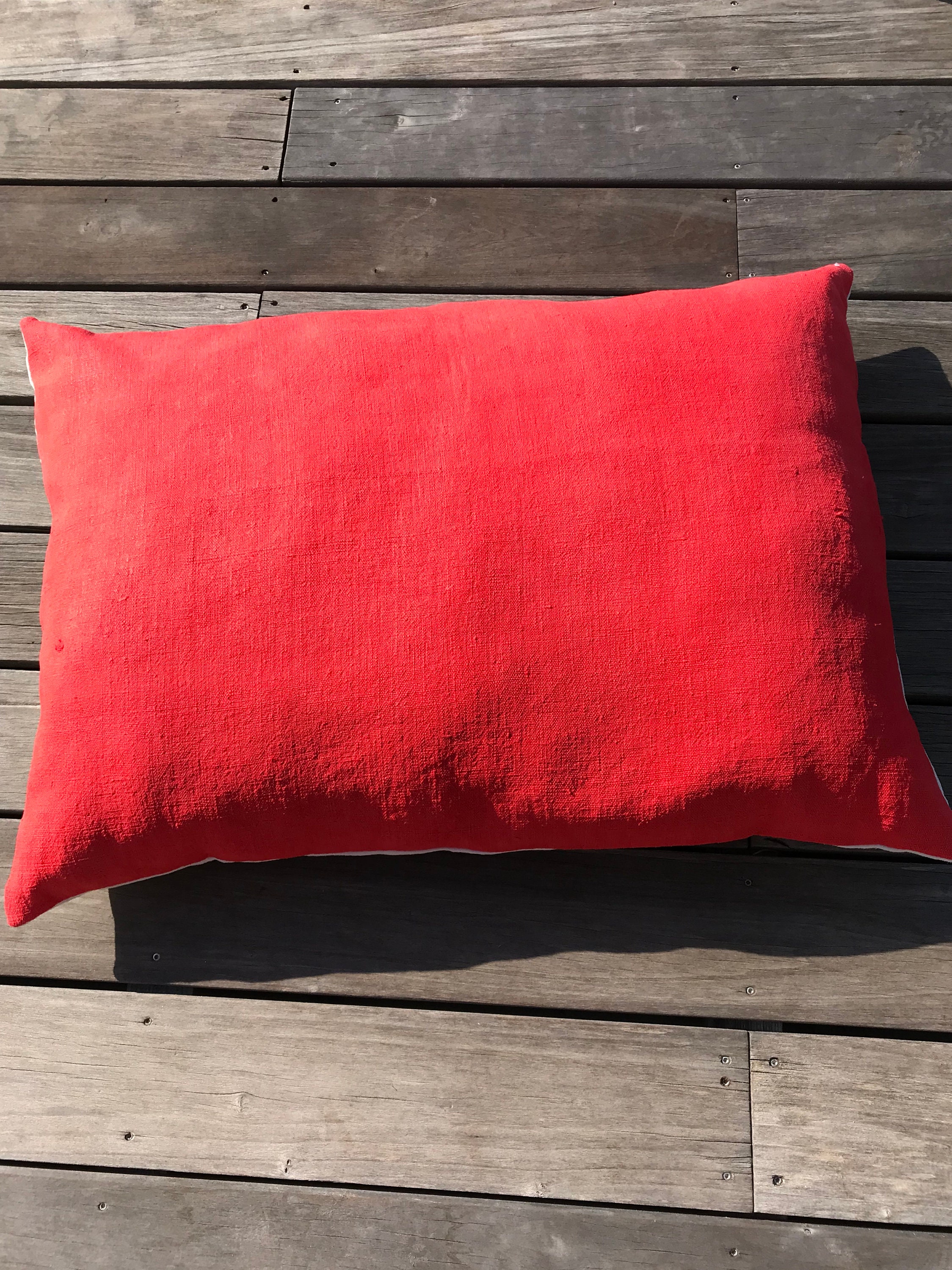 Coussin en Chanvre Ancien