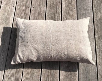 coussin en chanvre Vintage