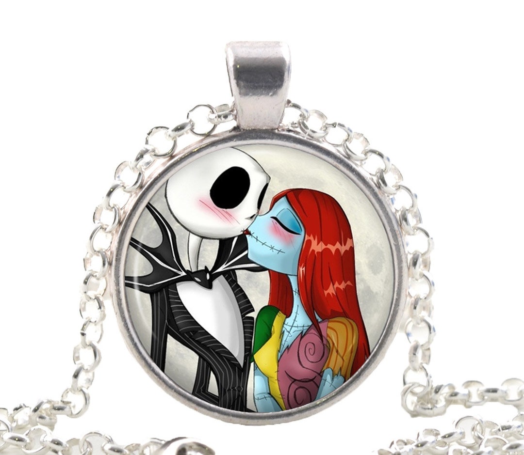 The Nightmare Before Christmas Necklace Pendant Fantasy Etsy