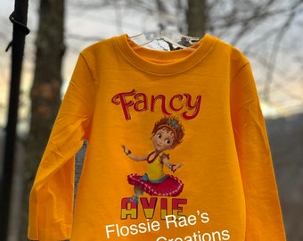 Chemise d'anniversaire fantaisie Nancy/T-shirt fantaisie Nancy/Chemise fantaisie Nancy personnalisée/Fête d'anniversaire fantaisie Nancy