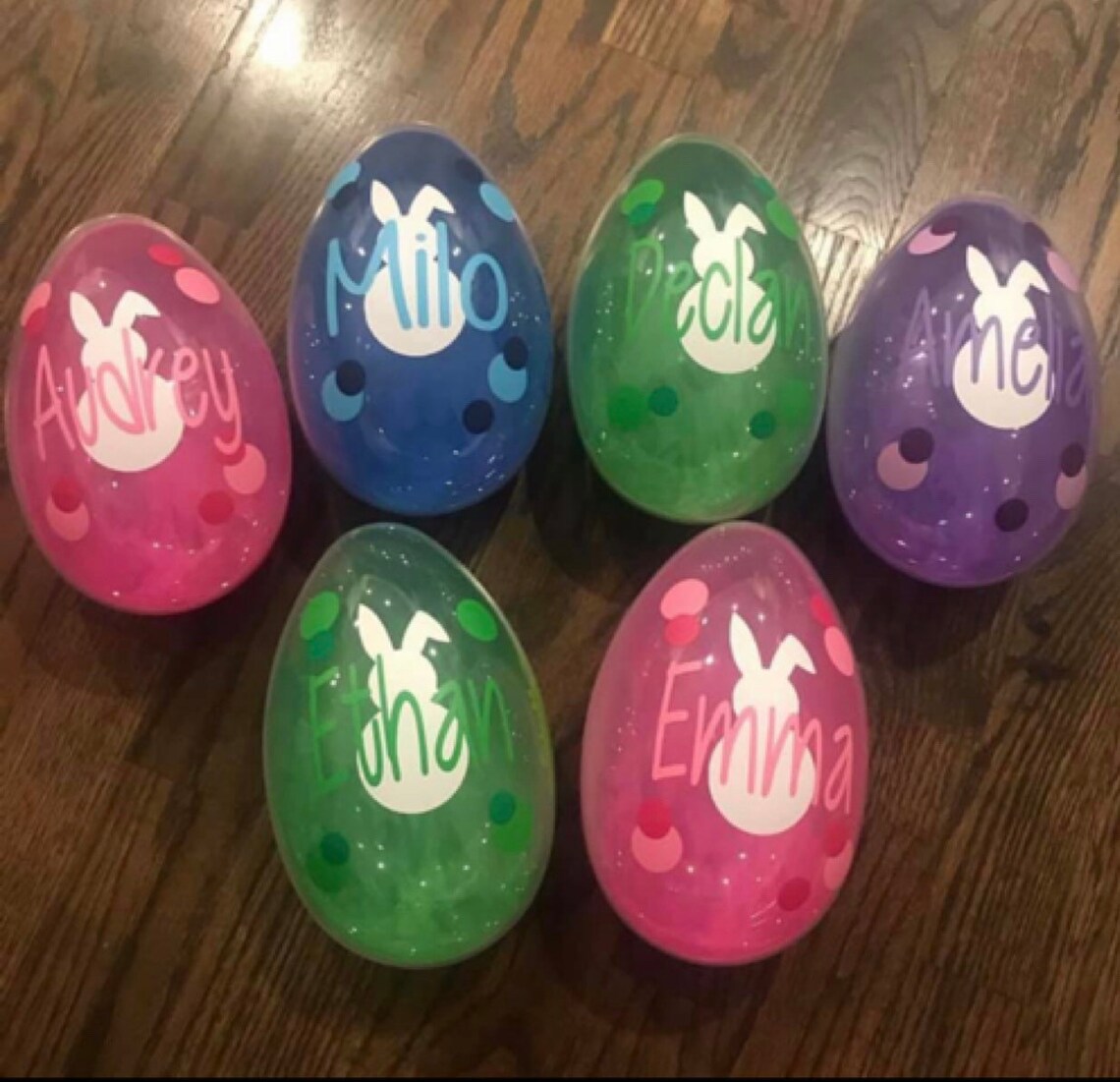 Personalized Jumbo Easter Eggs Large Easter Egg Fillable Etsy