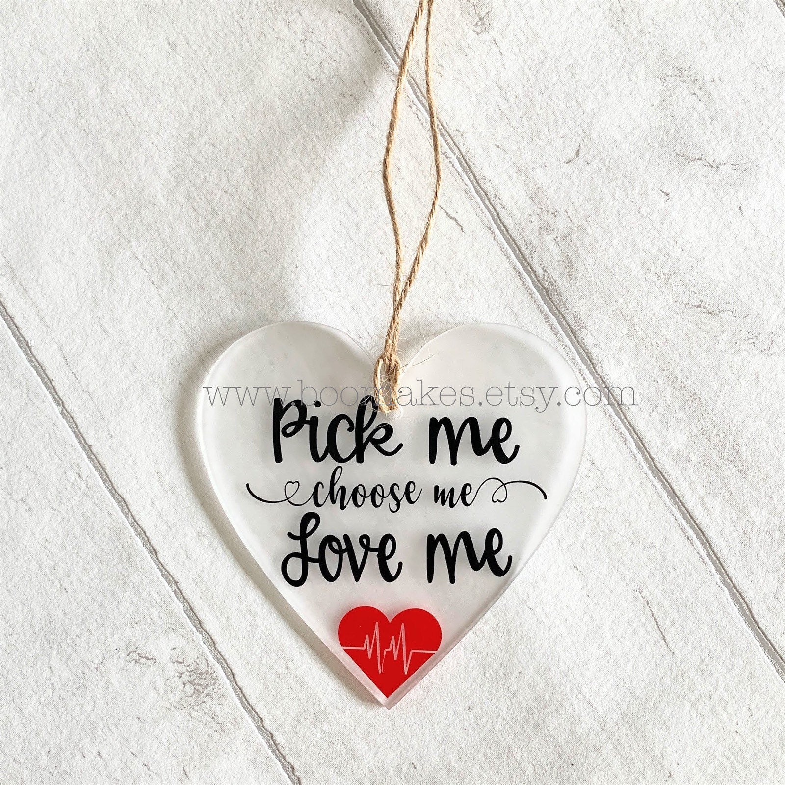 Pick Me Choose Me Love Me Grey S Anatomy Heart Etsy