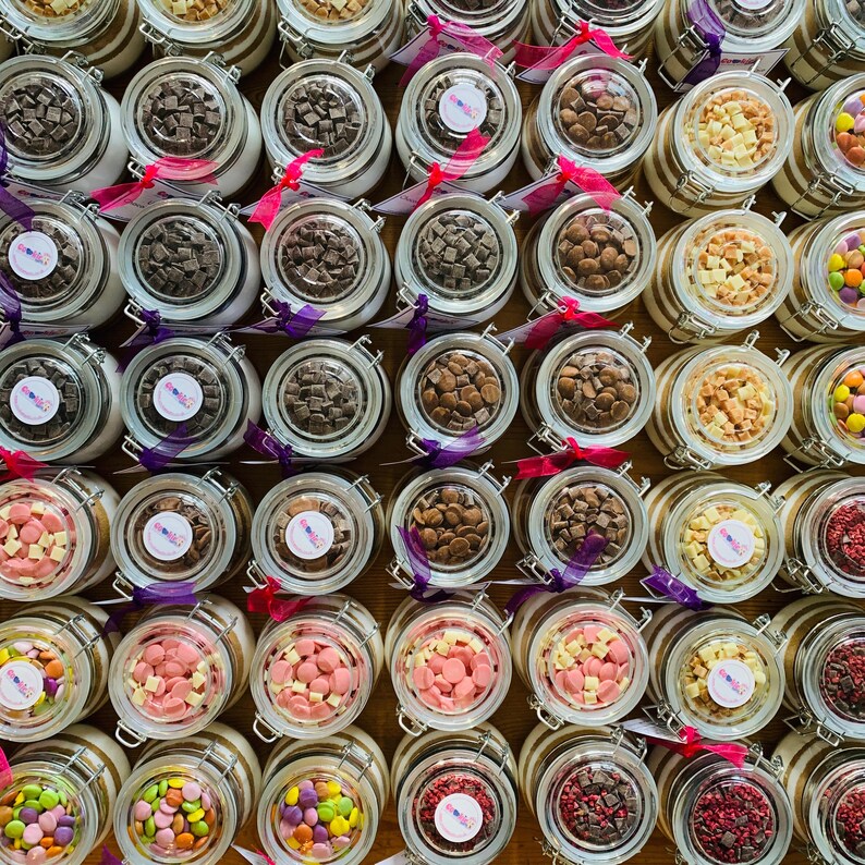 Cookietastic cookie mix jars