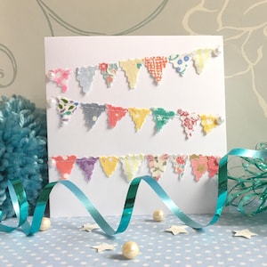 Carta Bunting fatta a mano