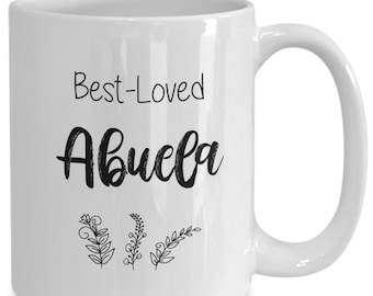 Best Loved Abuela Coffee Mug, Grandma Gift