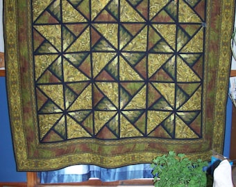 Home made Bedforshire queen quilt