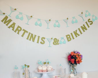 Martinis & Bikinis Garland