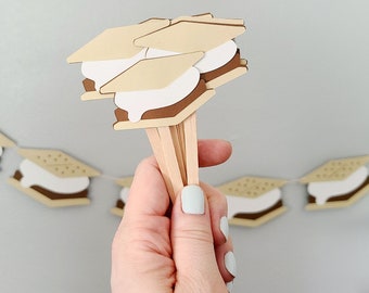 S'mores Drink Stirrers