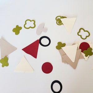 Pizza Confetti | Pepperoni Pizza Confetti | Veggie Pizza Confetti