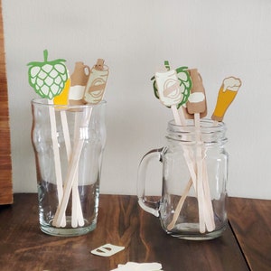 Craft Beer Drink Stirrers