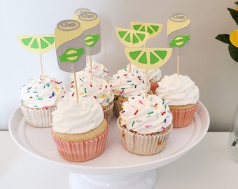 Seltzer Cupcake Toppers