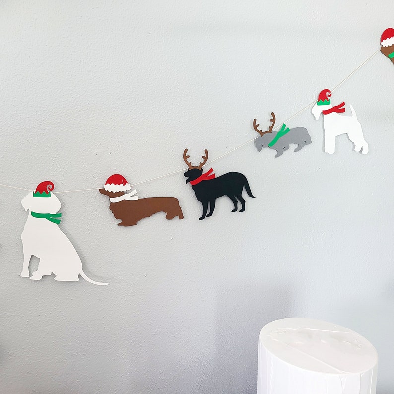 Holiday Dog or Cat Garland image 3