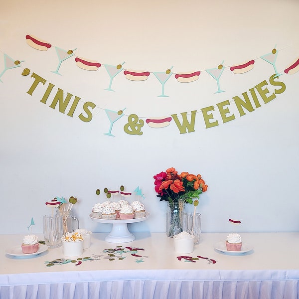 Tinis & Weenies Garland