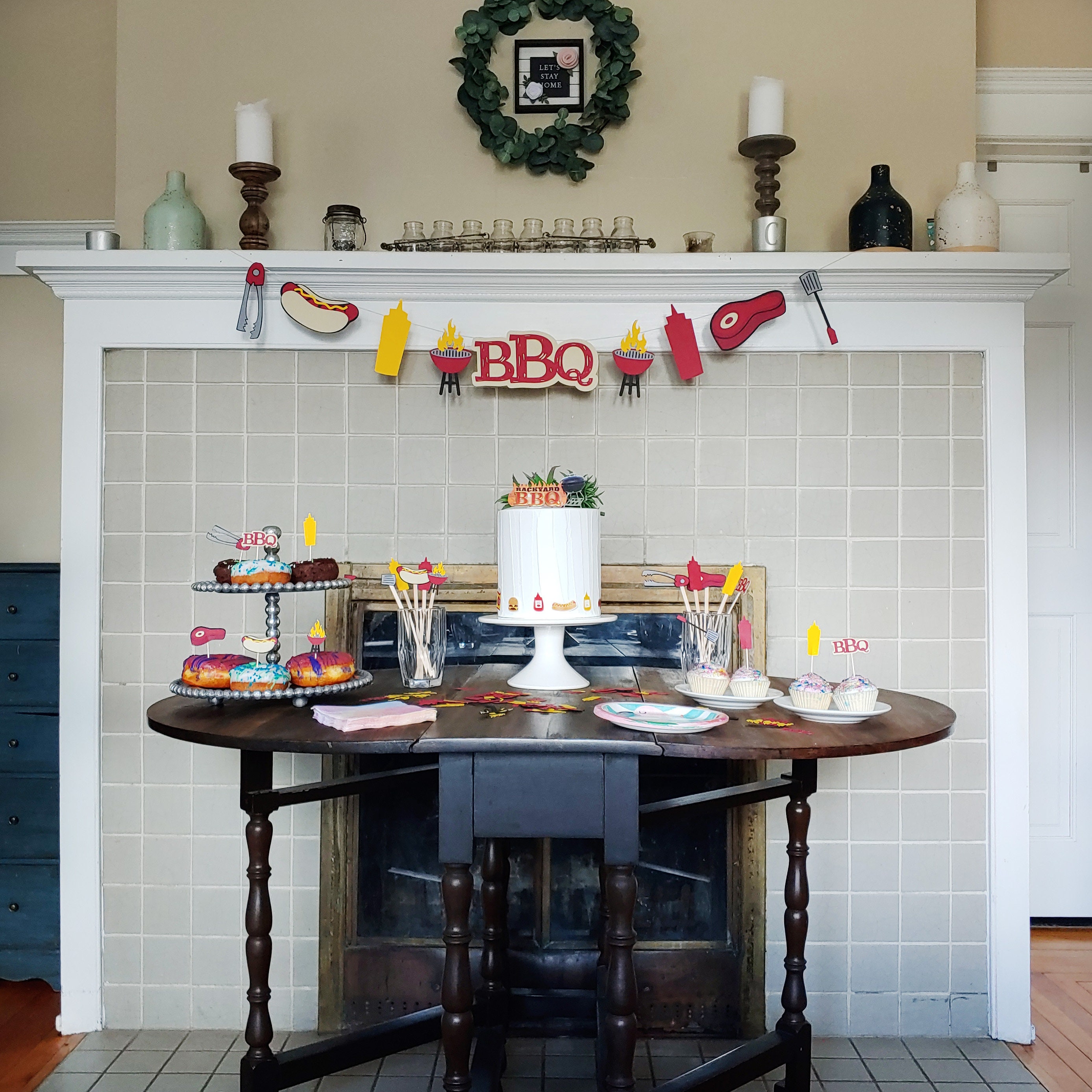 BBQ Grill Confetti Etsy