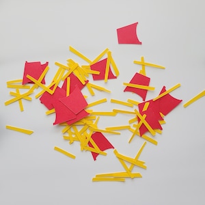 Fries Before Guys Confetti | French Fry Confetti