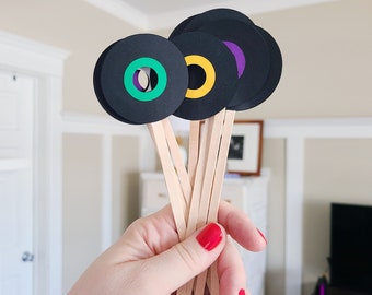 Record Drink Stirrers - Any color