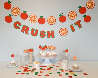 Crush It Party Kit | Orange Party Kit