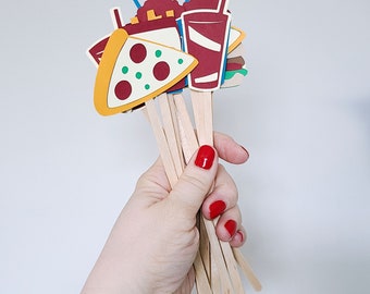 Fast Food Drink Stirrers