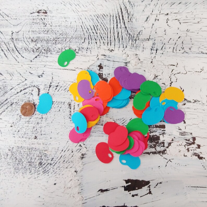 Jelly Bean Confetti Etsy