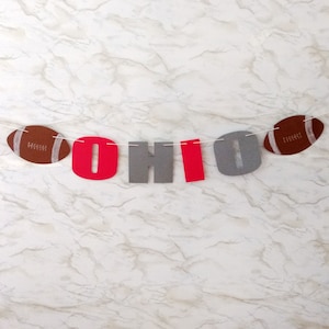 Ohio College Football Garland