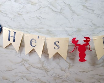 He's Her Lobster Garland