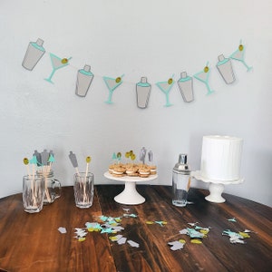 Martini & Shaker Garland