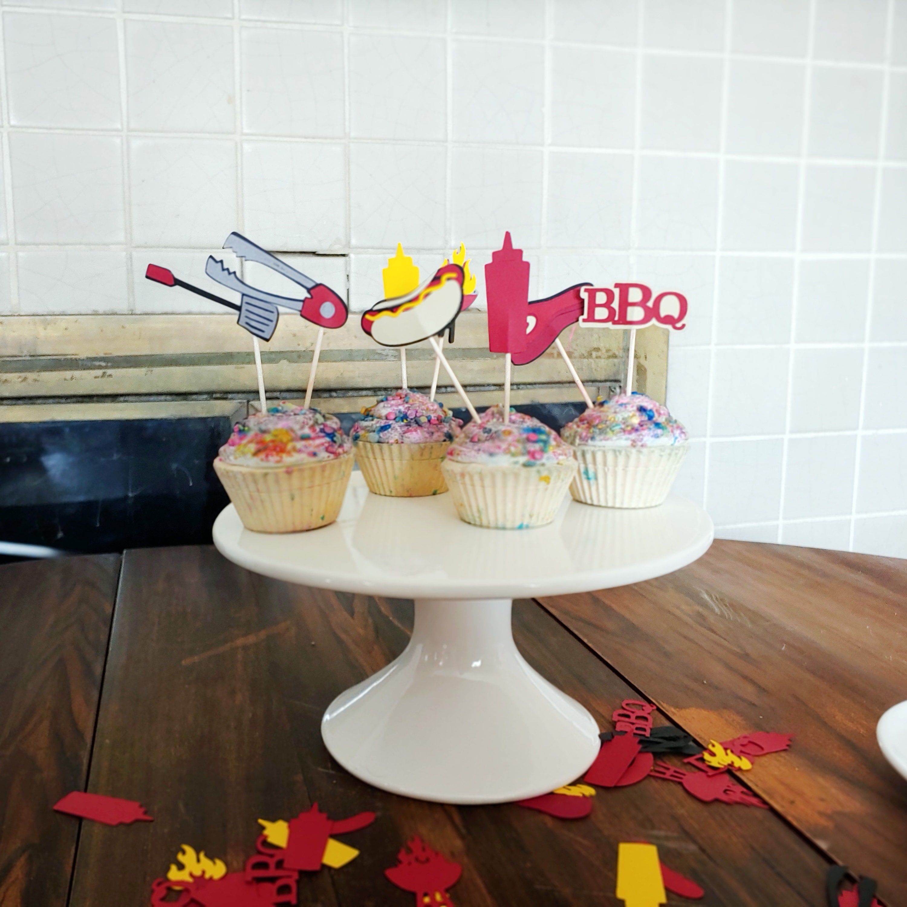 BBQ Grill Party Decor Kit | Etsy